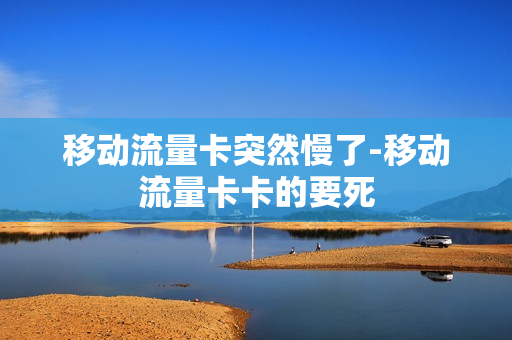 移动流量卡突然慢了-移动流量卡卡的要死