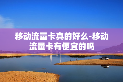 移动流量卡真的好么-移动流量卡有便宜的吗
