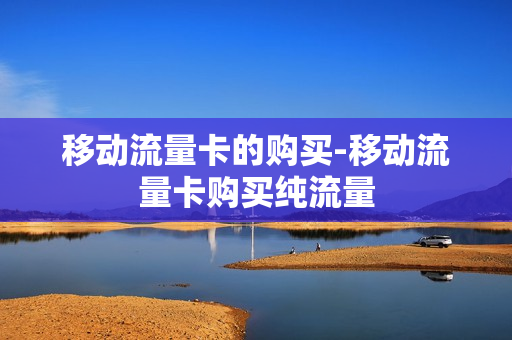 移动流量卡的购买-移动流量卡购买纯流量