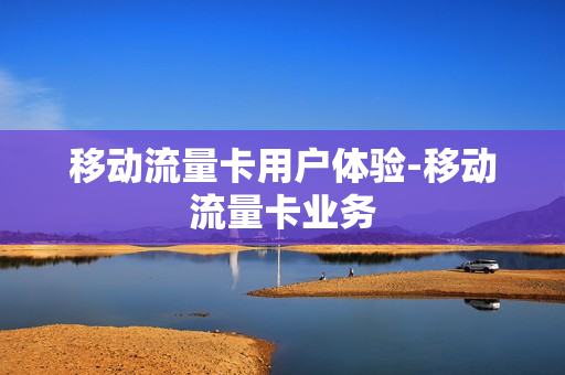 移动流量卡用户体验-移动流量卡业务