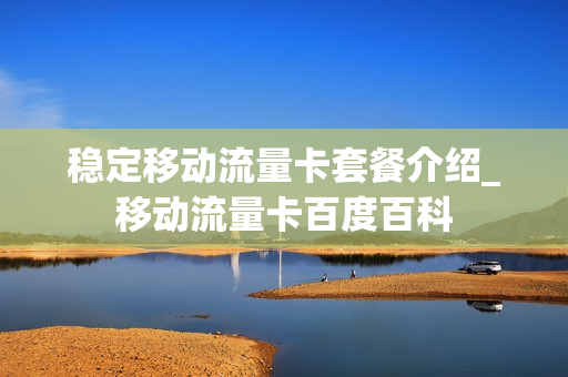 稳定移动流量卡套餐介绍_移动流量卡百度百科