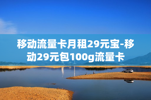 移动流量卡月租29元宝-移动29元包100g流量卡