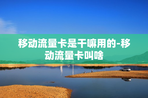移动流量卡是干嘛用的-移动流量卡叫啥