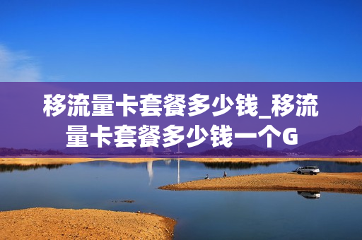 移流量卡套餐多少钱_移流量卡套餐多少钱一个G