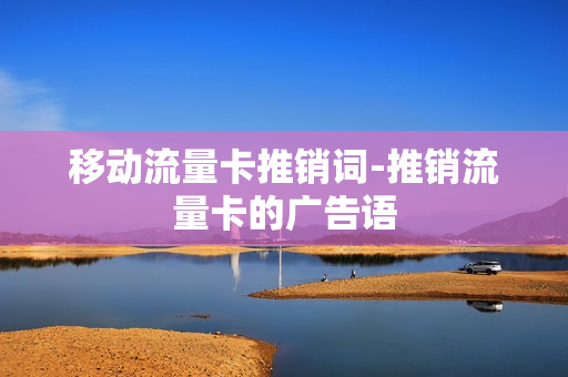 移动流量卡推销词-推销流量卡的广告语