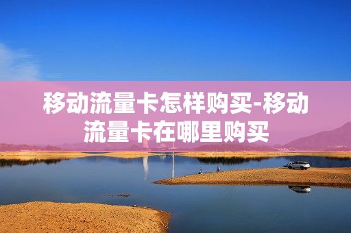 移动流量卡怎样购买-移动流量卡在哪里购买