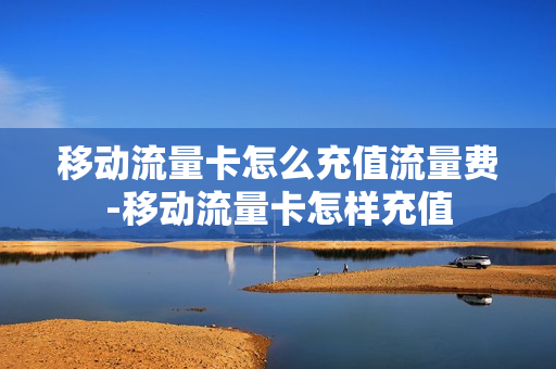 移动流量卡怎么充值流量费-移动流量卡怎样充值