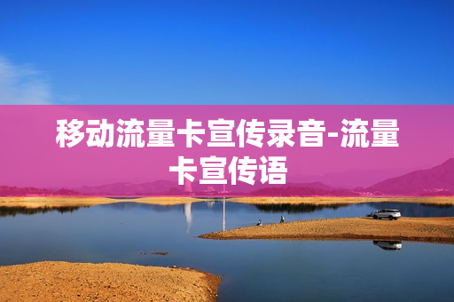 移动流量卡宣传录音-流量卡宣传语