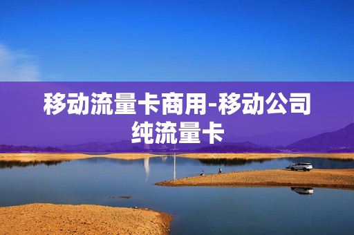 移动流量卡商用-移动公司纯流量卡