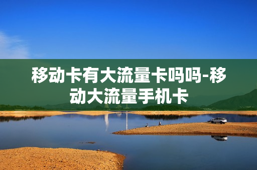 移动卡有大流量卡吗吗-移动大流量手机卡