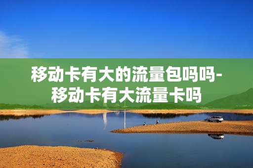 移动卡有大的流量包吗吗-移动卡有大流量卡吗