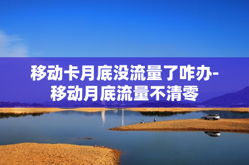 移动卡月底没流量了咋办-移动月底流量不清零