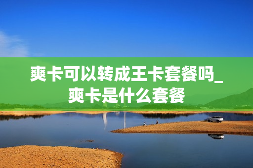 爽卡可以转成王卡套餐吗_爽卡是什么套餐