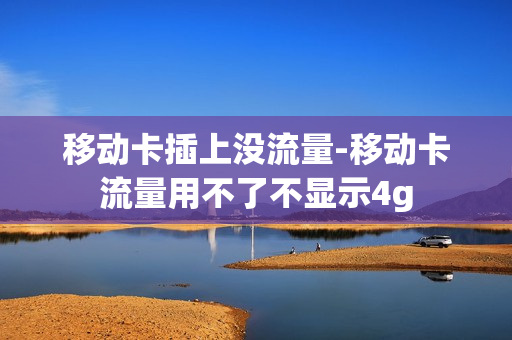 移动卡插上没流量-移动卡流量用不了不显示4g