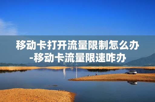 移动卡打开流量限制怎么办-移动卡流量限速咋办