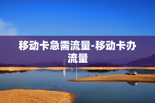 移动卡急需流量-移动卡办流量