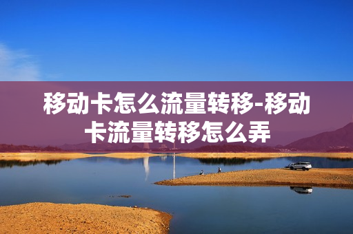 移动卡怎么流量转移-移动卡流量转移怎么弄