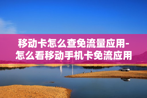 移动卡怎么查免流量应用-怎么看移动手机卡免流应用有哪些
