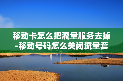 移动卡怎么把流量服务去掉-移动号码怎么关闭流量套餐