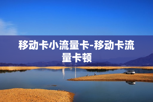 移动卡小流量卡-移动卡流量卡顿