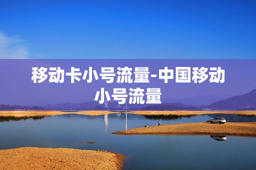 移动卡小号流量-中国移动小号流量