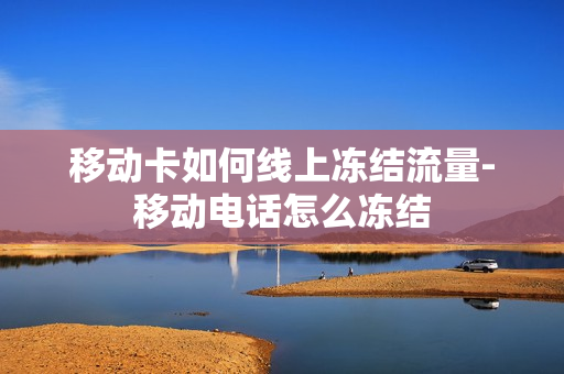 移动卡如何线上冻结流量-移动电话怎么冻结