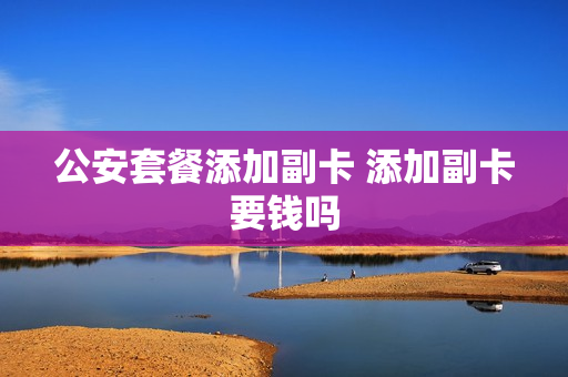 公安套餐添加副卡 添加副卡要钱吗