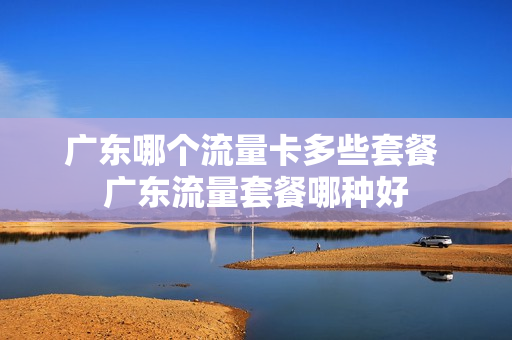 广东哪个流量卡多些套餐 广东流量套餐哪种好