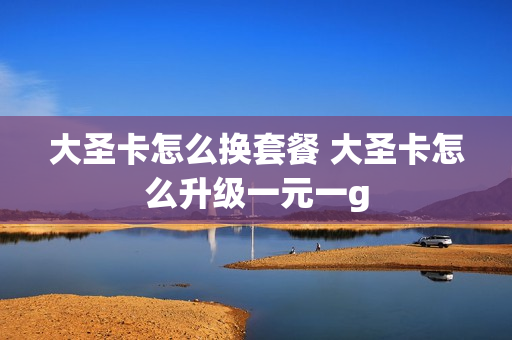 大圣卡怎么换套餐 大圣卡怎么升级一元一g
