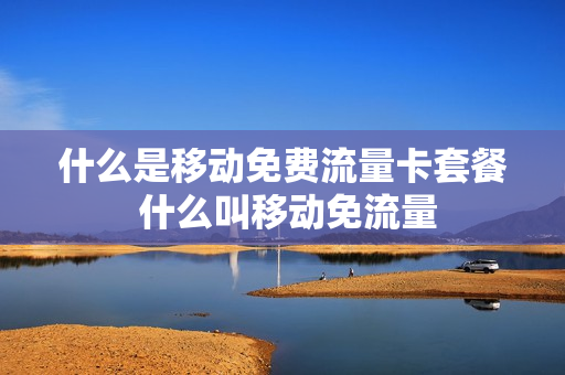 什么是移动免费流量卡套餐 什么叫移动免流量