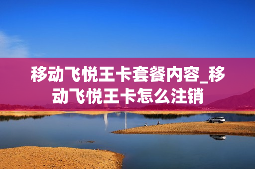 移动飞悦王卡套餐内容_移动飞悦王卡怎么注销