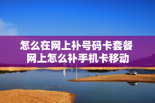 怎么在网上补号码卡套餐 网上怎么补手机卡移动