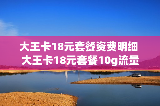 大王卡18元套餐资费明细 大王卡18元套餐10g流量