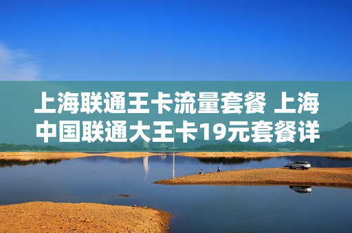 上海联通王卡流量套餐 上海中国联通大王卡19元套餐详情