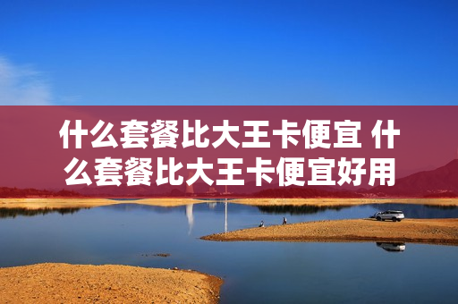什么套餐比大王卡便宜 什么套餐比大王卡便宜好用