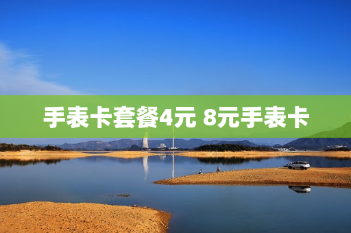 手表卡套餐4元 8元手表卡