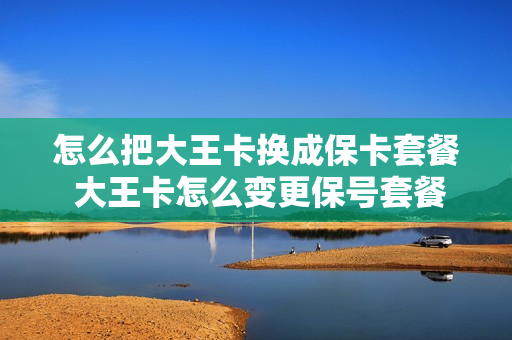 怎么把大王卡换成保卡套餐 大王卡怎么变更保号套餐