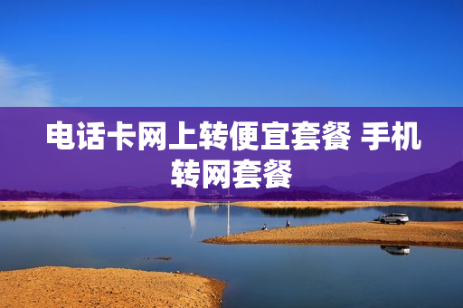 电话卡网上转便宜套餐 手机转网套餐