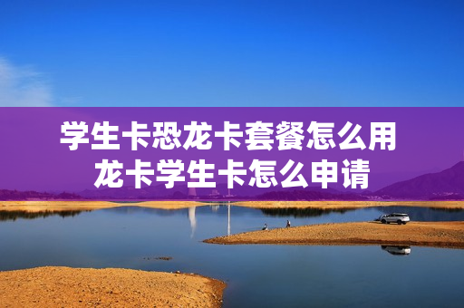 学生卡恐龙卡套餐怎么用 龙卡学生卡怎么申请