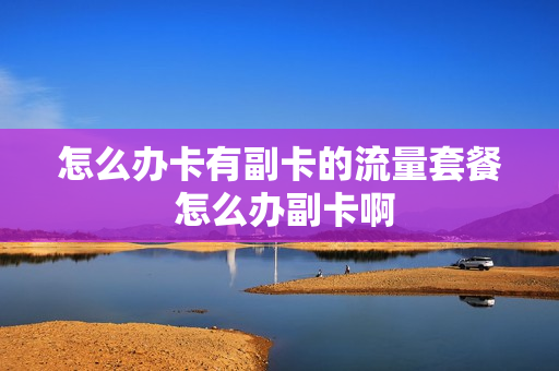 怎么办卡有副卡的流量套餐 怎么办副卡啊