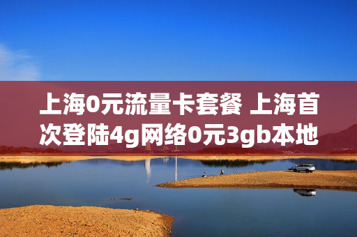 上海0元流量卡套餐 上海首次登陆4g网络0元3gb本地流量包