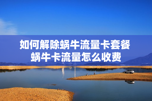如何解除蜗牛流量卡套餐 蜗牛卡流量怎么收费