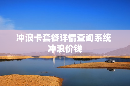 冲浪卡套餐详情查询系统 冲浪价钱