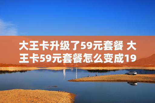 大王卡升级了59元套餐 大王卡59元套餐怎么变成19元