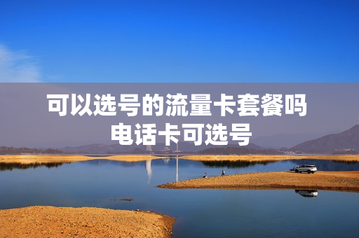 可以选号的流量卡套餐吗 电话卡可选号