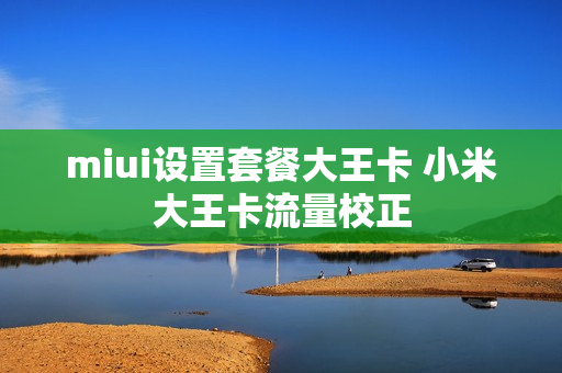 miui设置套餐大王卡 小米大王卡流量校正