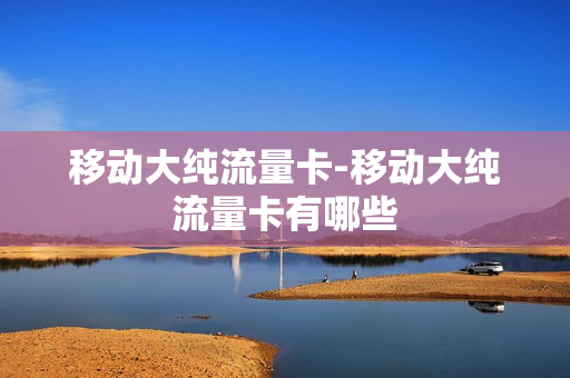 移动大纯流量卡-移动大纯流量卡有哪些