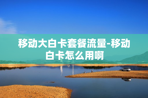 移动大白卡套餐流量-移动白卡怎么用啊