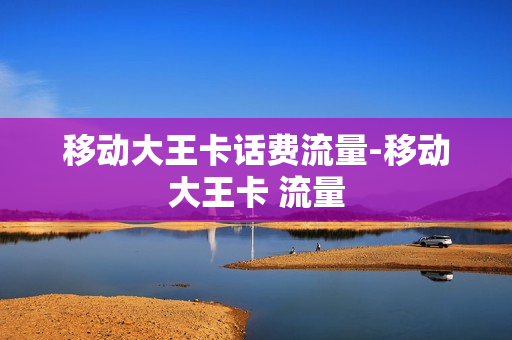移动大王卡话费流量-移动大王卡 流量