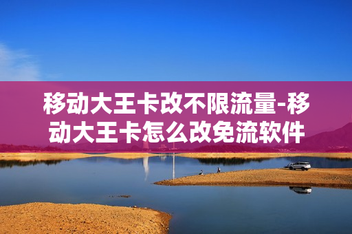 移动大王卡改不限流量-移动大王卡怎么改免流软件